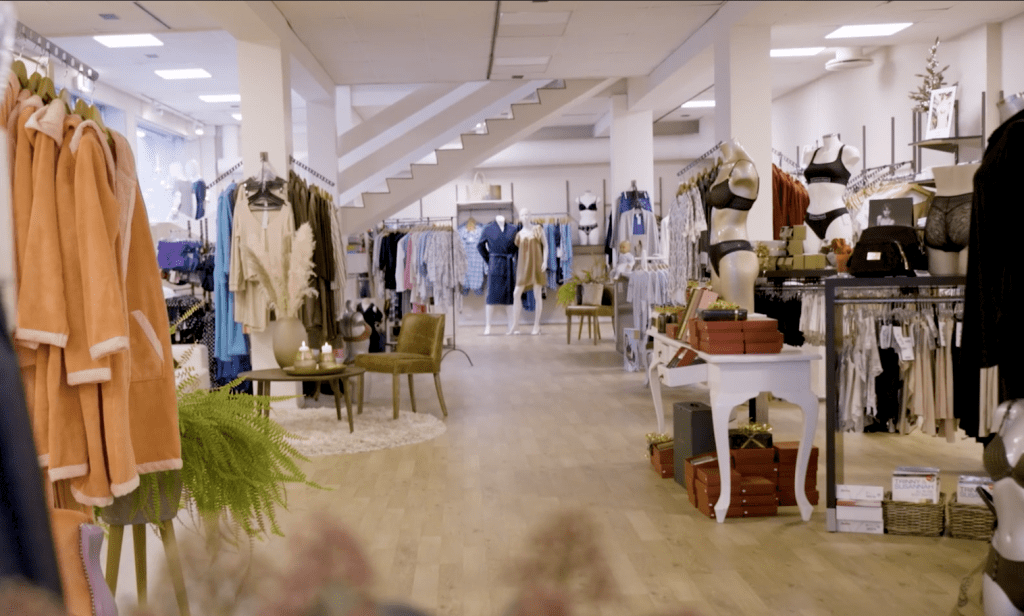 Butikken i første etasje